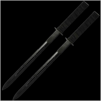 Zestaw 2 mieczy ninja z pochw 63,5 cm HK-1249